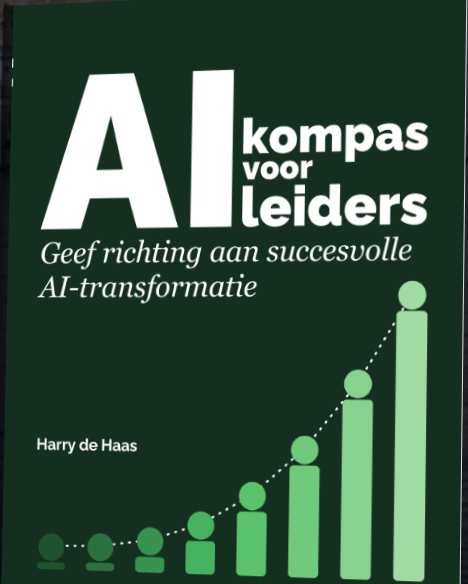 Omslag van AI-kompas voor leiders van Harry de Haas